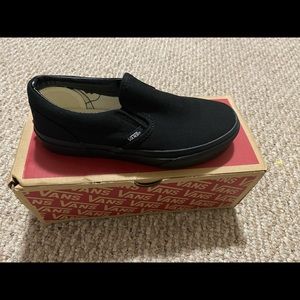 Kids slip on Vans.  Size 2.   UK 1.5